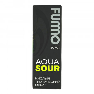 Жидкость Fummo Aqua Sour - Кислый тропический микс 30мл 20мг