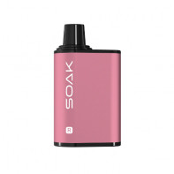 Электронная сигарета SOAK R 5000 - Strawberry Cream Dream (Клубничный милкшейк)