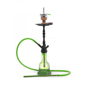 Кальян AMY Deluxe - 043 Black Green (Luxus Shisha)  (Полный комплект)