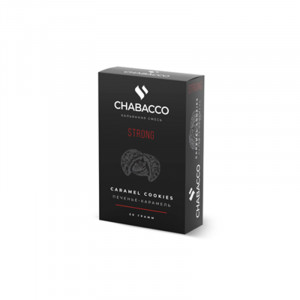 Смесь для кальяна Chabacco STRONG - Caramel Cookies (Печенье карамель) 50г