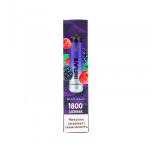 Электронная сигарета INFLAVE CRYSTAL 1800 - Черника Малина