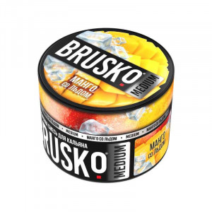 Смесь для кальяна BRUSKO MEDIUM - Манго со льдом 50г