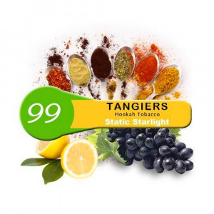 Табак для кальяна Tangiers - NOIR Static Starlight (Виноград Лимон Роза) 250г