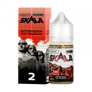 Жидкость SKALA Salt 30мл 20мг - Рашмор (Клубника со льдом)