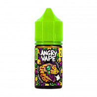 Жидкость Angry Vape Ultra - Геккон Пупырка (Кислые конфеты) 30мл 20мг