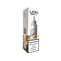 Электронная сигарета UDN BAR X 7000 - Mint Orange lemon (Мята Апельсин Лимон)