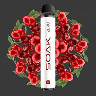 Электронная сигарета SOAK X ZERO 2200 - Sweet cherry (Вишня)