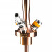 Кальян Union Hookah - Fibonacci PVD (Bronze) 50см (Без колбы)