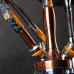 Кальян Union Hookah - Fibonacci PVD (Bronze) 50см (Без колбы)