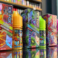 Жидкость ICE FOX & ICEBERG Premium Strong - Клубника Виноград Айс 30мл 20мг
