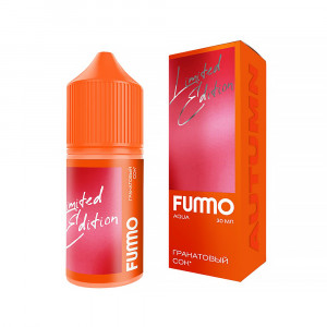 Жидкость Fummo Aqua Autumn - Гранатовый сок 30мл 20мг (Лимитка)