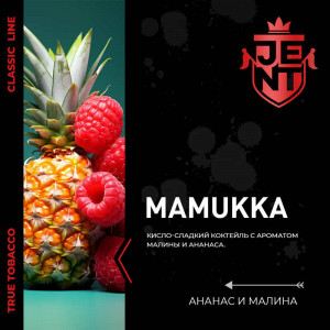 Табак для кальяна JENT - Mamukka (Ананас Малина) 25г