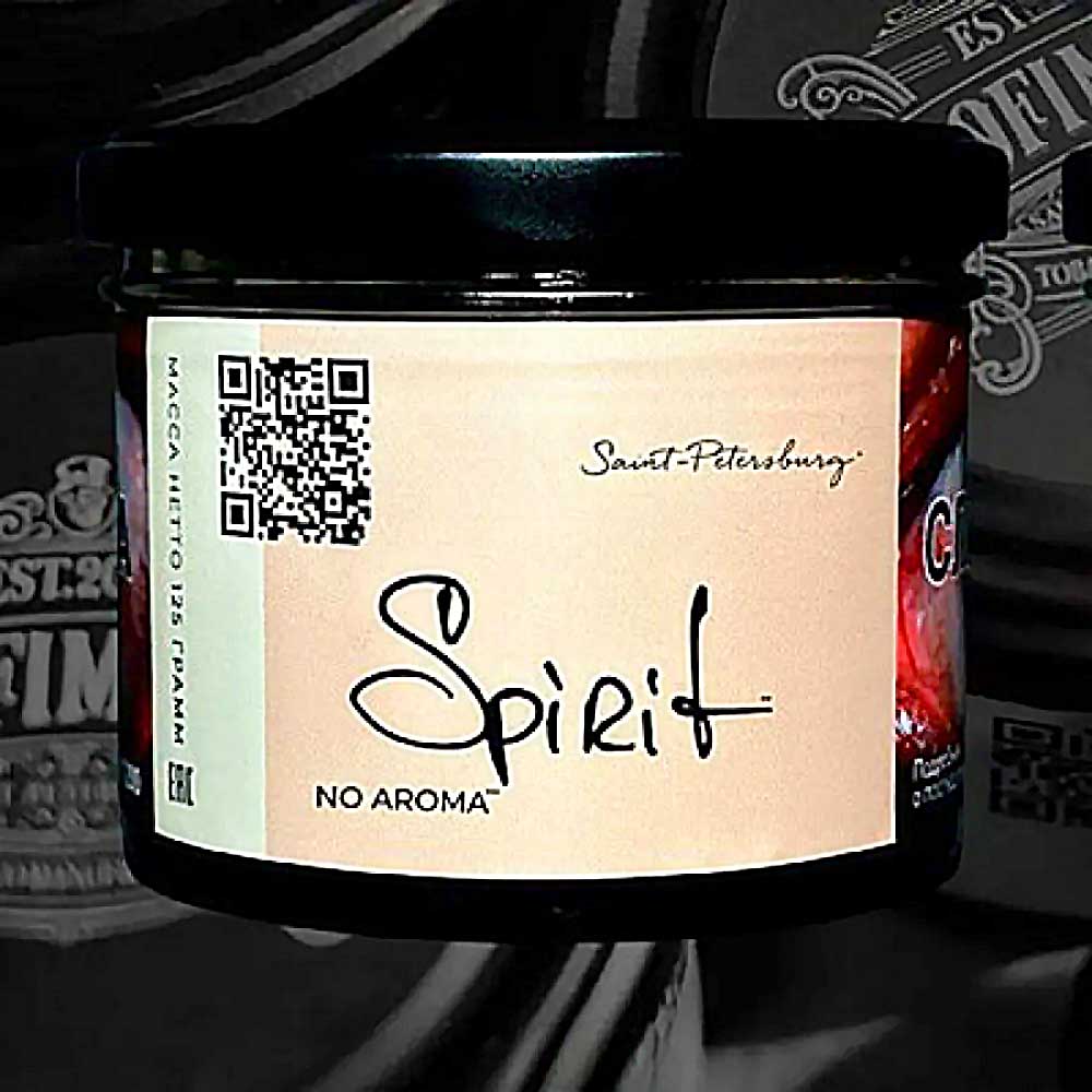 Табак для кальяна Trofimoffs No Aroma - Spirit (Безаромка) 125г