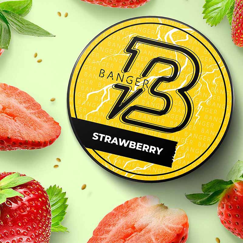 Табак для кальяна Banger - Strawberry (Клубника) 25г